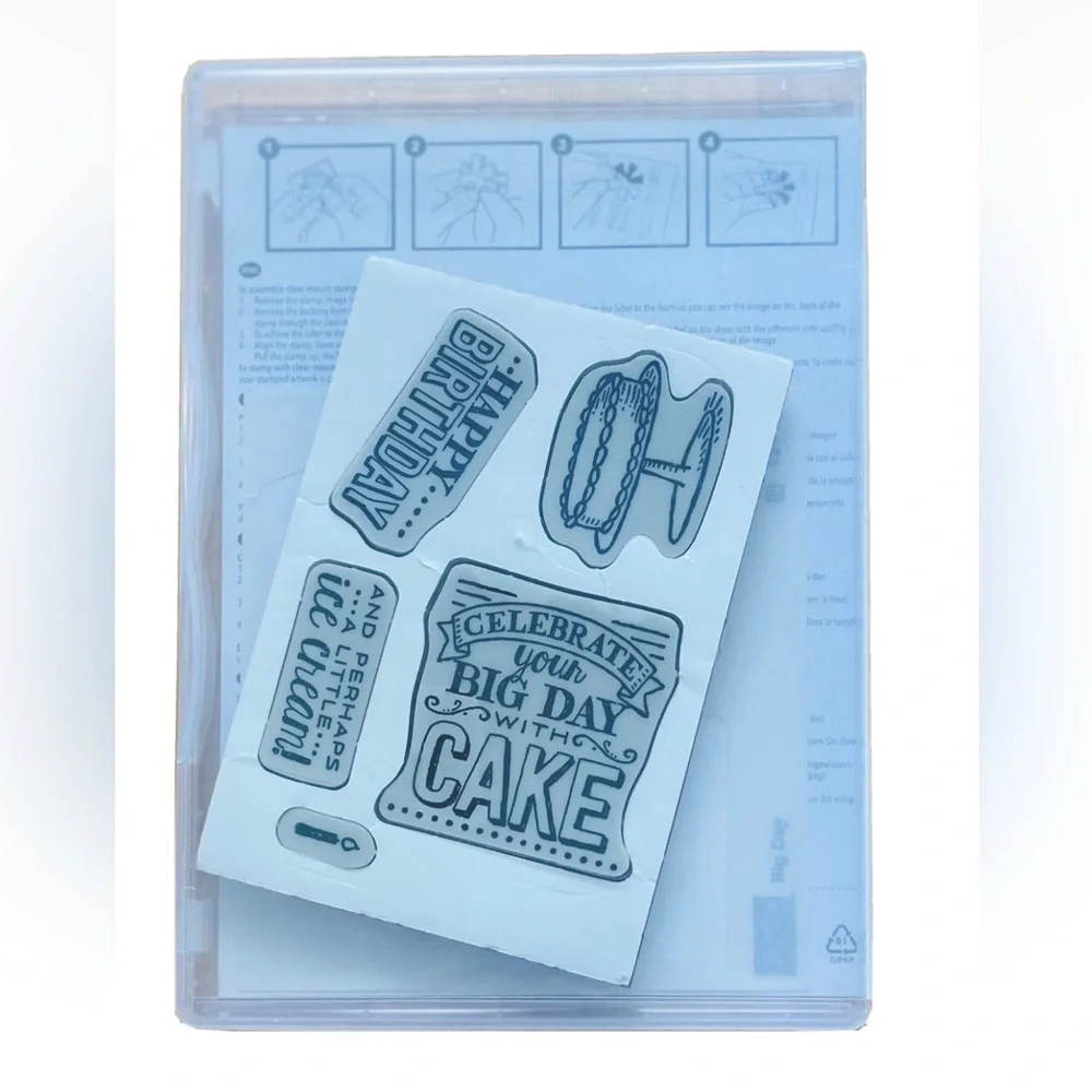 Birthday Celebrations Craft Bundle (3) Stamps Dies Embossing Stampin Up Momenta